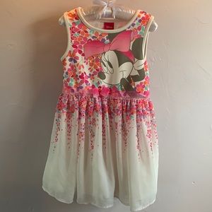 Disney Chiffon 5T Minnie Mouse Dress